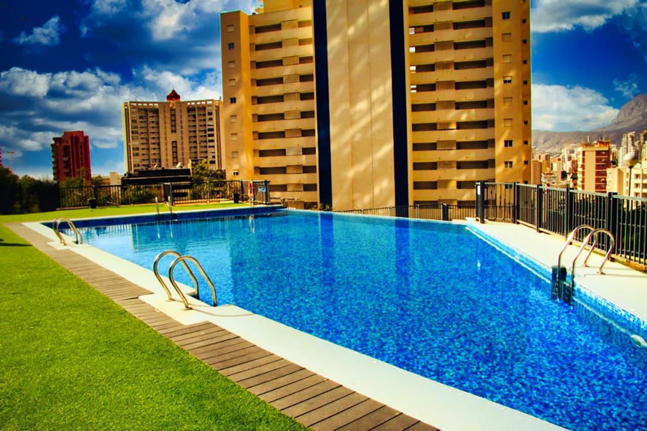 Beautiful Apartment Near Beach With Panoramic Sea-View Benidorm Exteriér fotografie