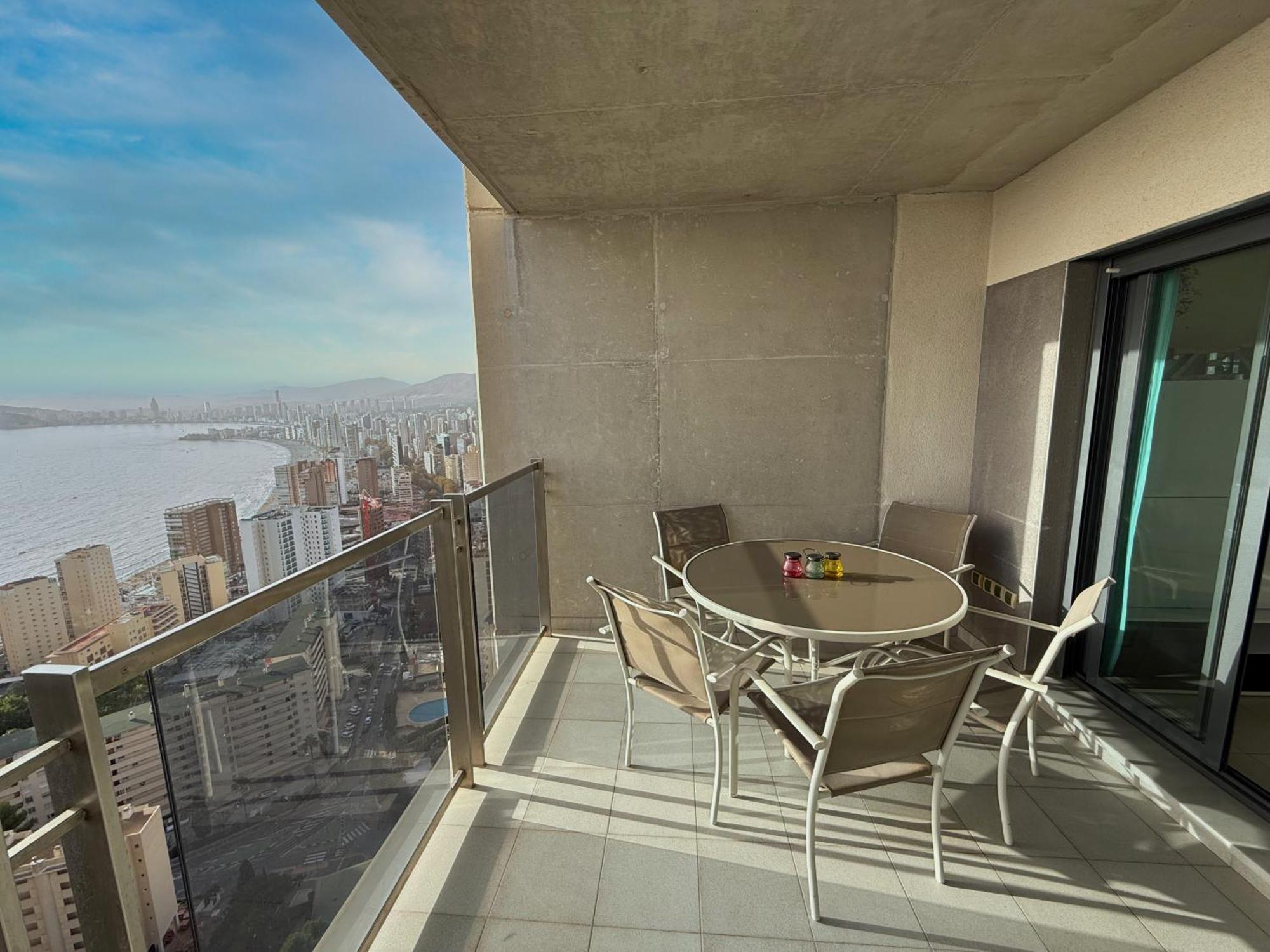 Beautiful Apartment Near Beach With Panoramic Sea-View Benidorm Exteriér fotografie